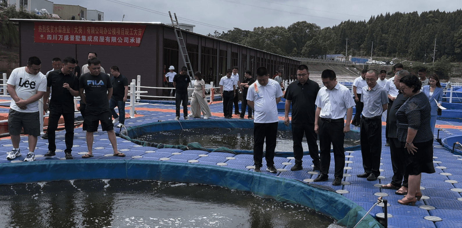 品质获认可，合作启新篇——水霖渔业与重庆柒加渔农业发展有限责任公司、四川通阳民祥渔业有限公司达成鲈鱼供销合作